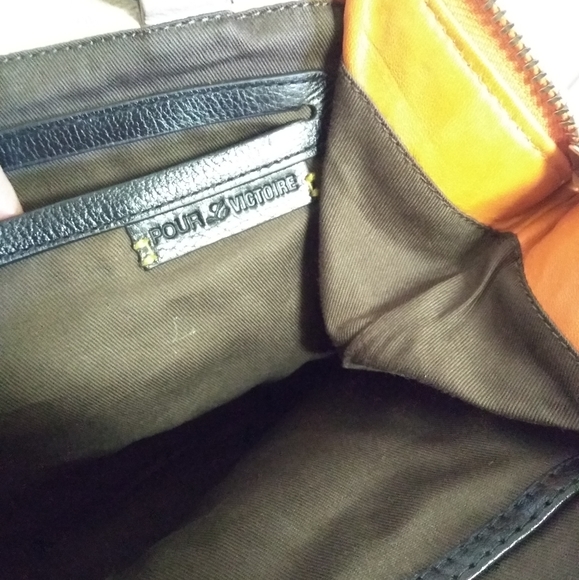 Pour La Victoire Leather Dome Satchel Bag - Picture 8 of 8